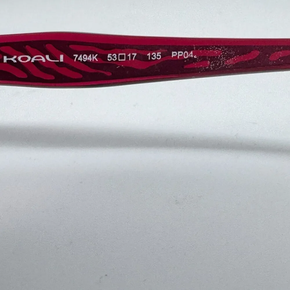 Morel‎ France Koali 7494K 53-17 Eyeglasses Frames Pink H15886